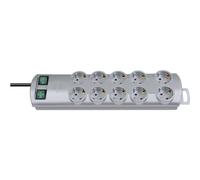 Primera-Line 1153390120 - Steckdosenleiste 10-fach 2.0m silber (Import Allemagne) G