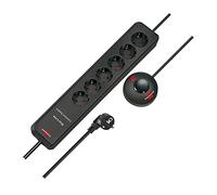 Brennenstuhl 1159450616 - Base múltiple Eco-Line Comfort Switch Con interruptor de Mano/Pie Multicolore