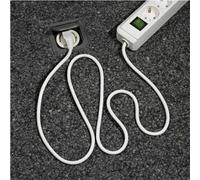 Brennenstuhl Multiprise Eco-Line 1159520400 – 6 prises, câble 3 m, avec interrupteur, blanche