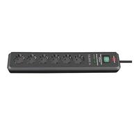 Brennenstuhl 1159540366 Secure-Tec Prolongateur multiprise, Anthracite, 2m
