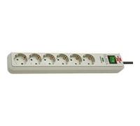 Brennenstuhl 1159750015 protection surtension Gris 6 sortie(s) CA 1,5 m, Multiprise