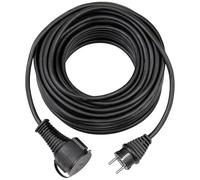 Brennenstuhl 1161450 Cordon prolongateur de qualité IP44 en Caoutchouc, Noir, 10 m