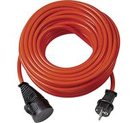 Brennenstuhl 1161600 Bremaxx Rallonge Électrique, Usage Extérieur Court jusqu'à -35 °C, Résistant à l'huile, Orange, 25m