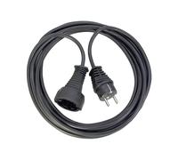 Brennenstuhl 1165430 Câble d'alimentation Noir 3m, Connecteur Mâle vers Femelle, Code SH 84733080