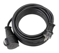 Brennenstuhl 1166810 Cordon prolongateur pour Chantier IP44 H07RN-F 3G2,5, Noir, 10 m
