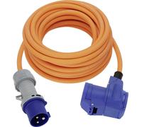 Brennenstuhl Rallonge CEE camping 1167650310 10 m H07RN-F 3G 2,5 mm² 230V 16A bleu/noir/gris/orange