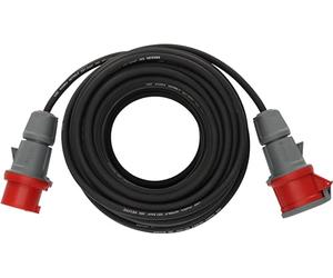 Brennenstuhl 1167730 Rallonge CEE câble H07RN-F 5G1,5 norme IP 44 Noir 30 m