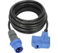 Brennenstuhl 1168650510 alimentation Rallonge CEE de camping bleu, noir 10 m
