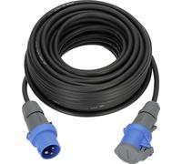 Brennenstuhl 1168650625 alimentation Rallonge CEE de camping noir, gris, bleu 25 m H07RN-F 3G 2,5 mm²