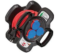 BRENNENSTUHL 1169717100 - Enrollador de cable X-Gum IP44 AT-N05V3V3-F3G1,5 con cable de 10 m