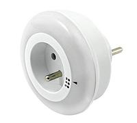 Brennenstuhl 1173261 Veilleuse LED, Plastique, Blanc, 8, 2 x 6, 2 cm