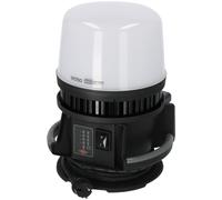 Brennenstuhl 1173700003 Lampe De Chantier Hybride LED 360° À Batterie Multiple - IP54 - 100 W - 12 000 Lm