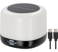 Brennenstuhl Lampe solaire LED GL 400 AS – 400 lm, IP44, 4,5h, 3 niveaux, batterie 18650 remplaçable