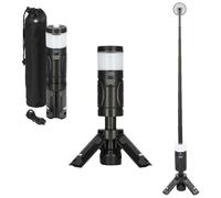Brennenstuhl Lampe de travail et de camping 1173740008 – 400 lm, 540 g, Noir/Blanc