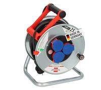 Brennenstuhl Enrouleur de câble Garant S 1198520 – IP44 H05RR-F 3G1,5 – 25 m – Multicolore