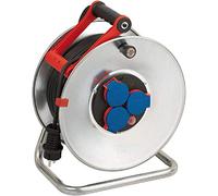 Brennenstuhl Enrouleur de câble Garant S290 50 m N05V3V3 3G1,5 IP44 3 prises noir