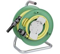 Brennenstuhl WS32 1237130 20 m 1/2 pouce 1 pc(s) vert, jaune Enrouleur de tuyau d'arrosage
