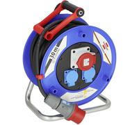 Brennenstuhl Enrouleur de câble 1237980 30 m noir mâle CEE 16 A 5 pôles