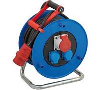 Brennenstuhl Enrouleur de câble 1237980 30 m noir mâle CEE 16 A 5 pôles