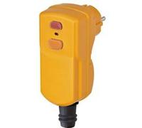 Brennenstuhl 1290670 BDI-S 2 30 Prise de Protection personnelle IP55, 230 V, Orange, 2 m G