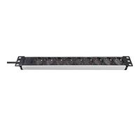 Brennenstuhl Prolongateur multiprise Alu-Line 1390007009 Argent/Noir