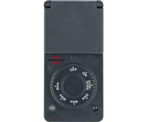 Brennenstuhl 1506120 minuteur électrique Noir Programmateur journalier