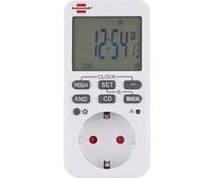Brennenstuhl 1506320 minuteur électrique Blanc Programmateur hebdomadaire