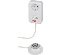 Brennenstuhl 1508220 Eco Line Comfort Switch EL CSA 1 Adaptateur, Blanc