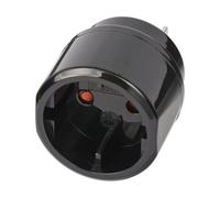 Brennenstuhl 1508450 adaptateur prise d'alimentation Type C (Europlug) Type A Noir