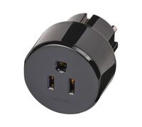 Brennenstuhl 1508520 Adaptateur Secteur Universel Noir 48x45x65mm Alimentation Intérieure Poids 40g Code SH 85044095
