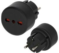 Brennenstuhl Travel Adapter adaptateur de puissance & onduleur Noir