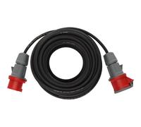 Brennenstuhl 4007123005826 multiprise 30 m 1 sortie CA Extérieure Noir et Rouge