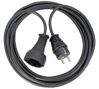 BRENNENSTUHL A1943151601165460 1165460-Alargador eléctrico IP20 H05VV-F3G1,5 de 10 m (Negro), Multicolor, 10m