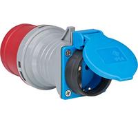 Brennenstuhl Adaptateur CEE IP44 (fiche : CEE 400 V/16 A, prise : 230 V/16 A)