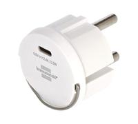 Brennenstuhl Adaptateur USB-C 12 W – 2,4 A, compatible IP44 – Blanc