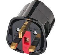 Brennenstuhl Adaptateur de voyage 1508533 – 13 A / 250 V – Connecteur de protection – Noir (2)