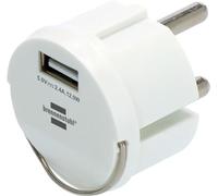 Brennenstuhl Chargeur USB 12 W 1x USB-A blanc intérieur