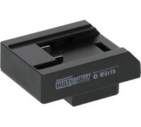 Brennenstuhl Adaptateur pour spots LED de chantier dans le système Brennenstuhl Multi Battery 18 V pour l'utilisation de batteries rechargeables Würth (M-Cube)