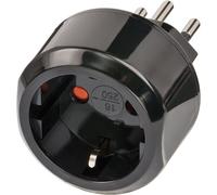 Brennenstuhl Adaptateur secteur de voyage prise avec terre/CH avec Coupe-circuit automatique 10A