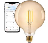 Brennenstuhl Ampoule LED à filament WiFi E27, 2200 K, 490 lm, 4,9 W