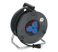 Brennenstuhl BAT Enrouleur de câble, IP44, 30 m, H07RN-F 3G2,5, palette de 24 pièces