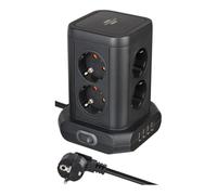Brennenstuhl Bloc Interrupteur 8X avec 4 USB 2m