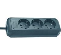 brennenstuhl bloc multiprise Eco-Line, 3x, gris clair