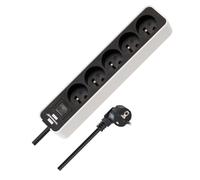 Brennenstuhl Bloc multiprise Ecolor 5 Prises Interrupteur - 1,5m H05VV-F