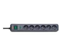 BRENNENSTUHL Bloc multiprise parasurtenseur Eco-li