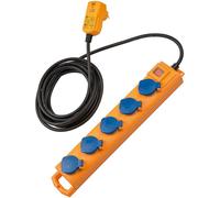 Brennenstuhl Bloc multiprise Super-Solid SL 554 DE FI IP54 5 prises 5m H07RN-F 3G1,5