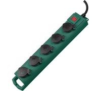 Brennenstuhl Bloc multiprises de jardin Super-Solid SL 554 DE IP54 5 prises 5m H07RN-F 3G1,5