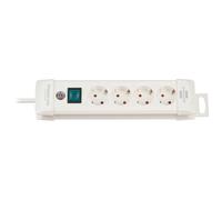 Brennenstuhl BN-1952240100 Blanc 4 sorties CA 230 V 1,8 m