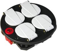 Brennenstuhl Boitier de prises 4x230 V/16 A noir