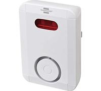 Brennenstuhl Brematicpro Sirene Système d'alarme sans Fil pour extérieur, Alarme Acoustique et Optique avec Fonction App Blanc